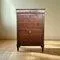 Antique Biedermeier Walnut Secretary with Secret Compartment