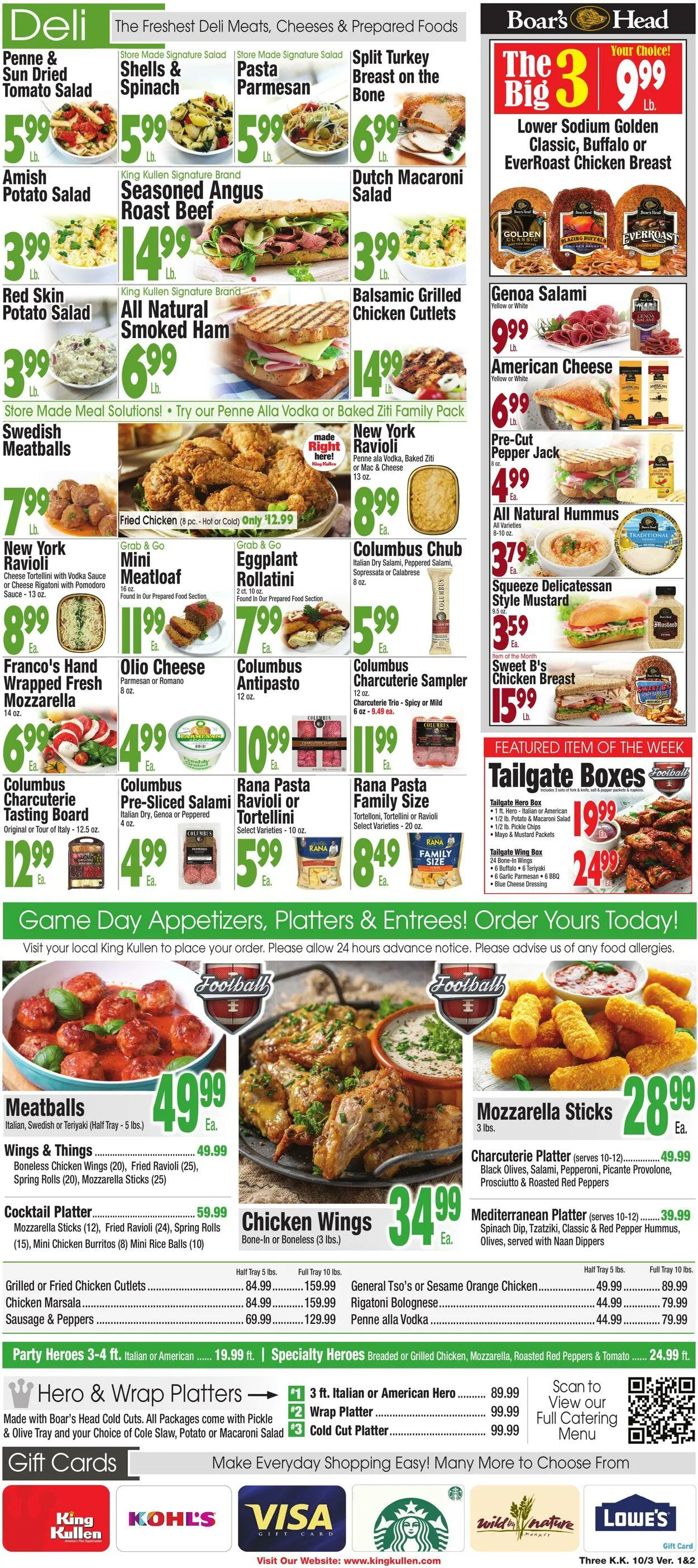 Weekly ad King Kullen Current weekly ad from October 2 to October 9 2025 - Page 3