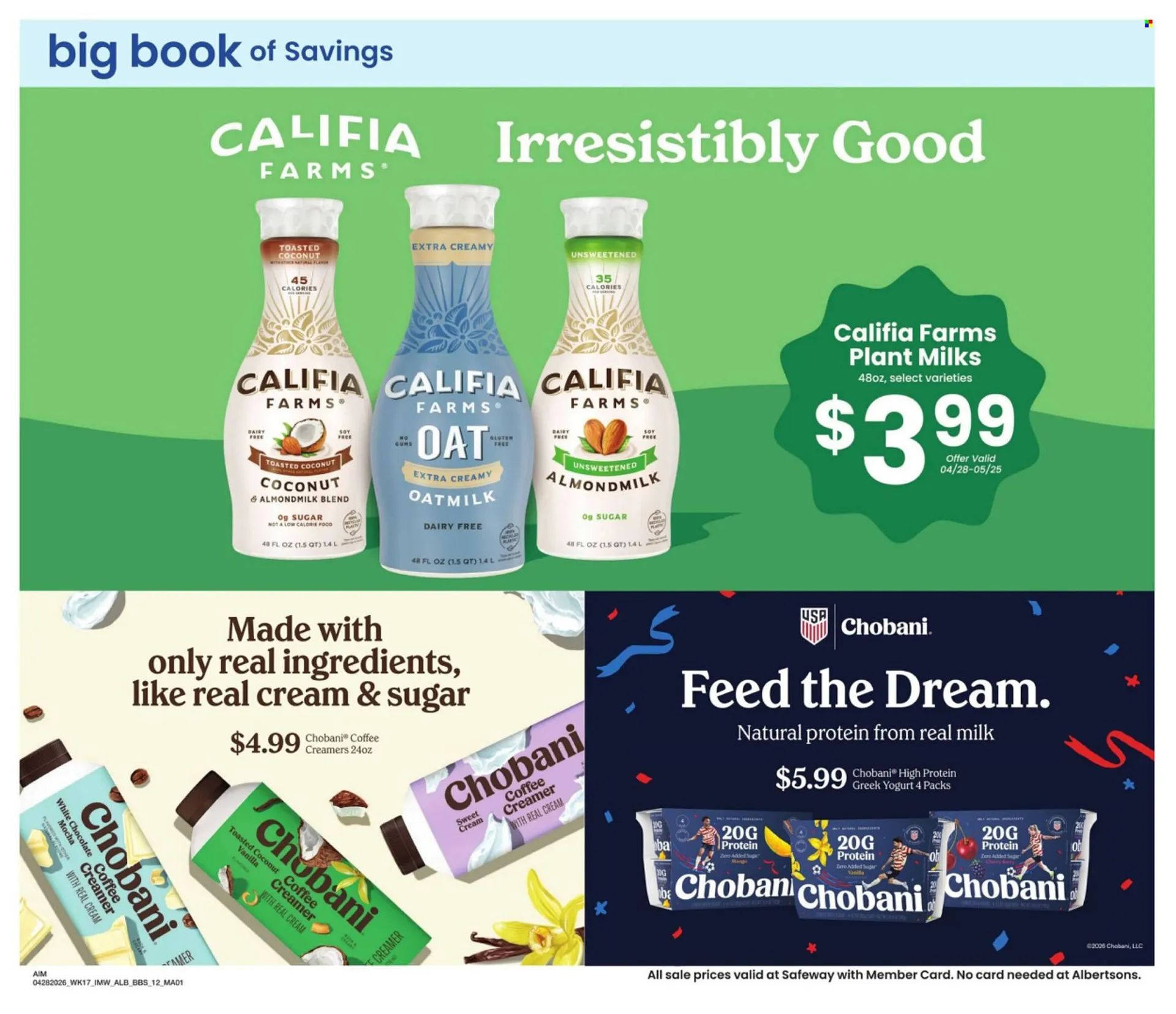 Weekly promotion Albertsons weekly ad spanning from April 28 to May 25 2026 - Page 12 for Catalogue 365