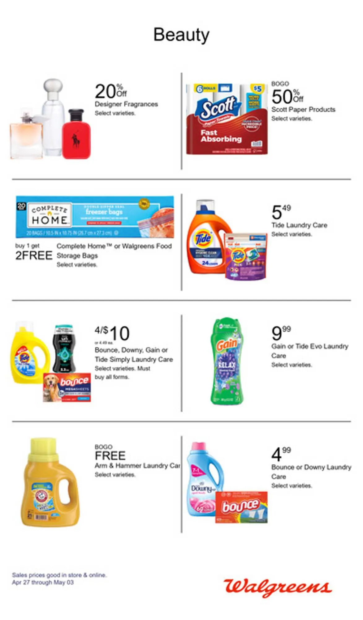 Weekly ad Walgreens Weekly Ad from April 27 to May 3 2025 - Page 21
