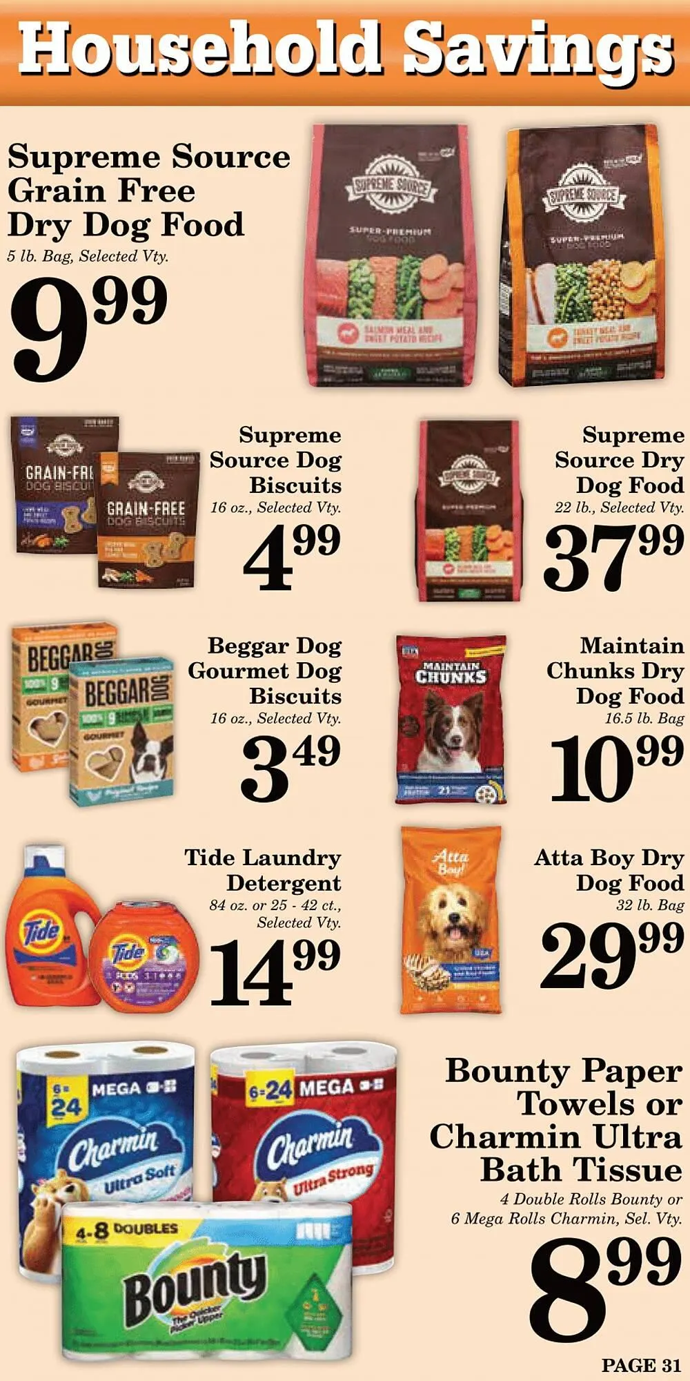 Weekly ad Harvest Foods ad from July 2 to July 29 2025 - Page 32