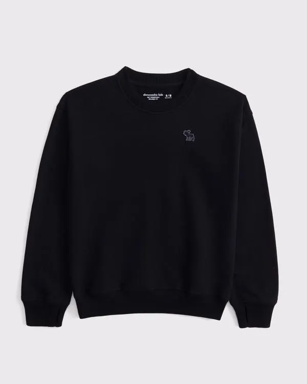 essential icon crew sweatshirt