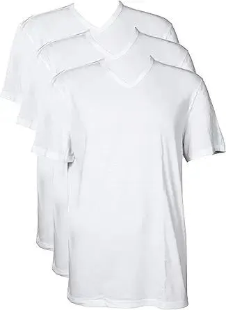 Columbia Men's 3 Pack Cotton V-neck T-Shirt