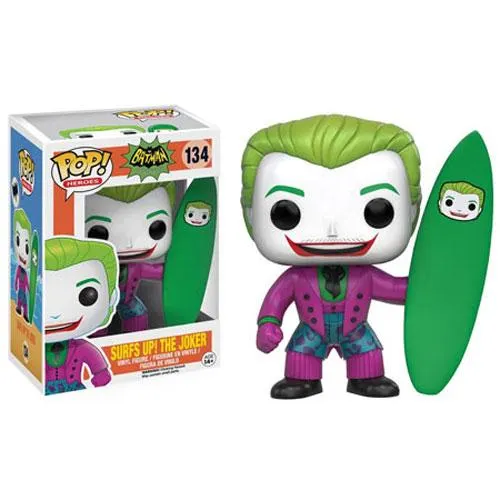 Funko POP! 1960s Batman Surfs Up! - Vinyl Figure - SURFS UP JOKER #134