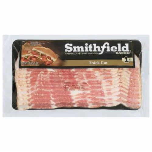 Smithfield® Naturally Hickory Smoked Thick Cut Bacon