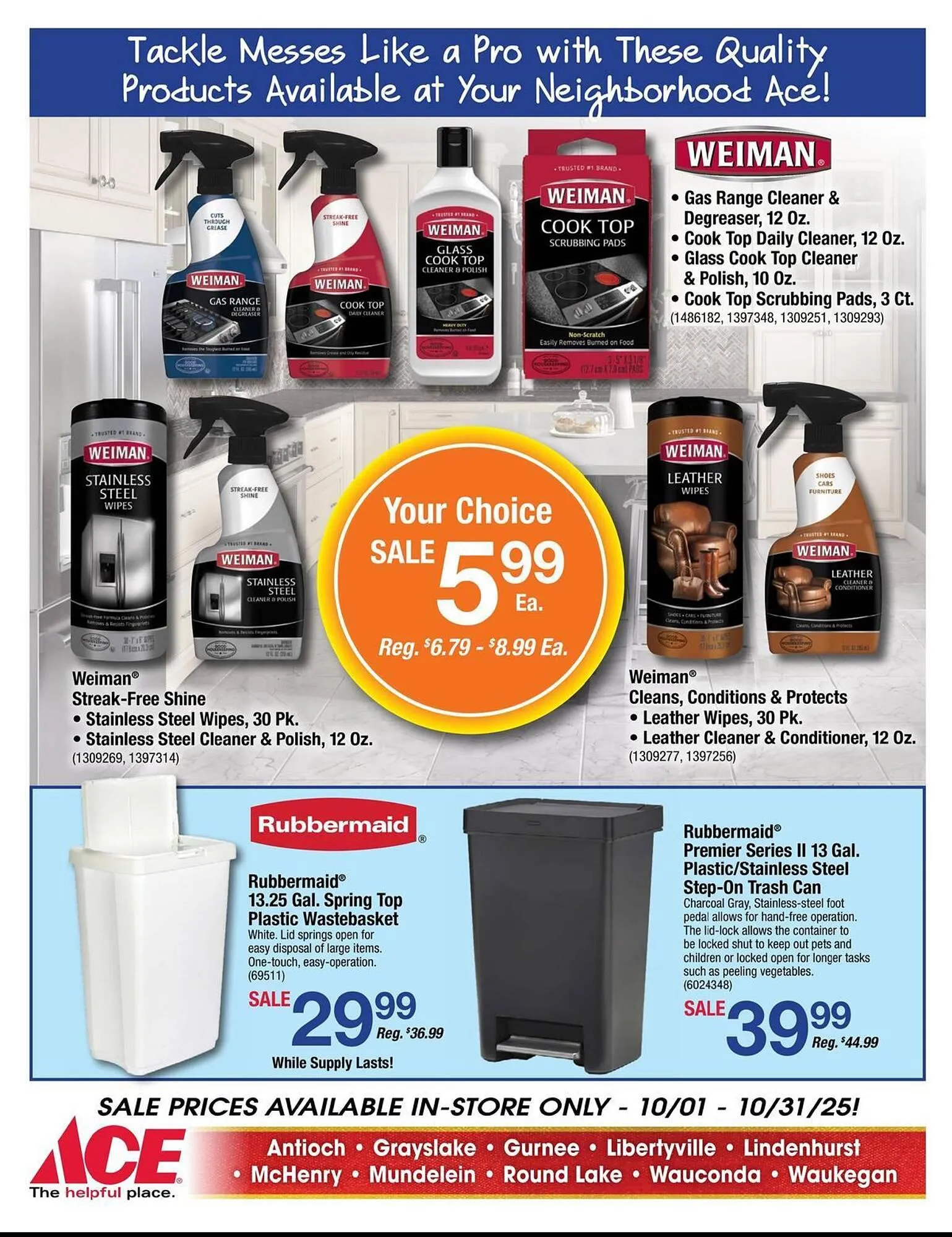 Weekly ad Ace Hardware flyer from October 1 to October 31 2025 - Page 11