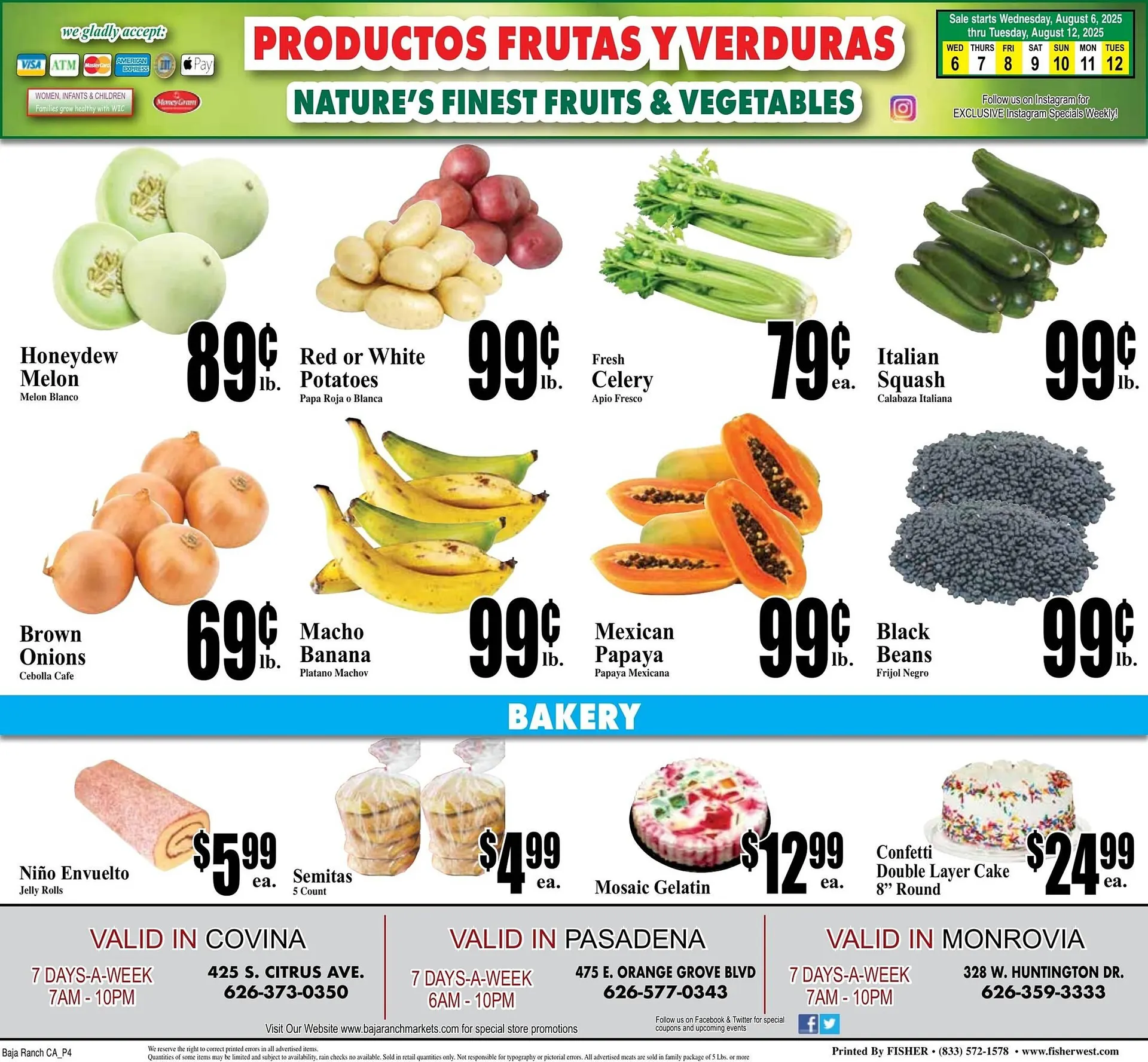 Weekly ad Baja Ranch Weekly Ad from August 6 to August 12 2025 - Page 4