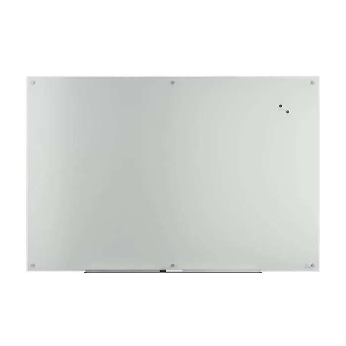 TRU RED™ Magnetic Tempered Glass Dry Erase Board,