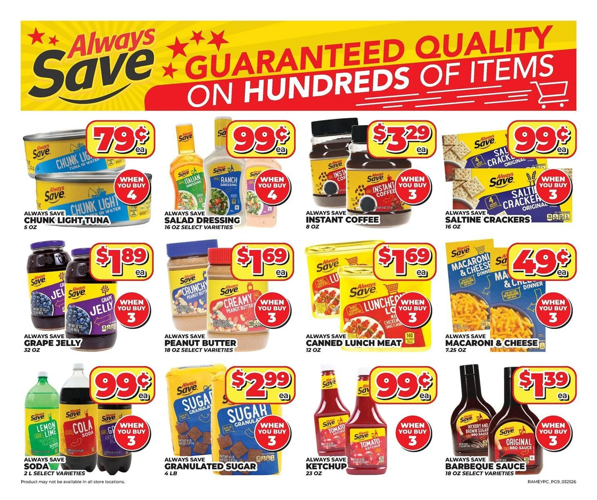 Weekly ad Price Cutter weekly ad from April 3 to April 28 2026 - Page 9