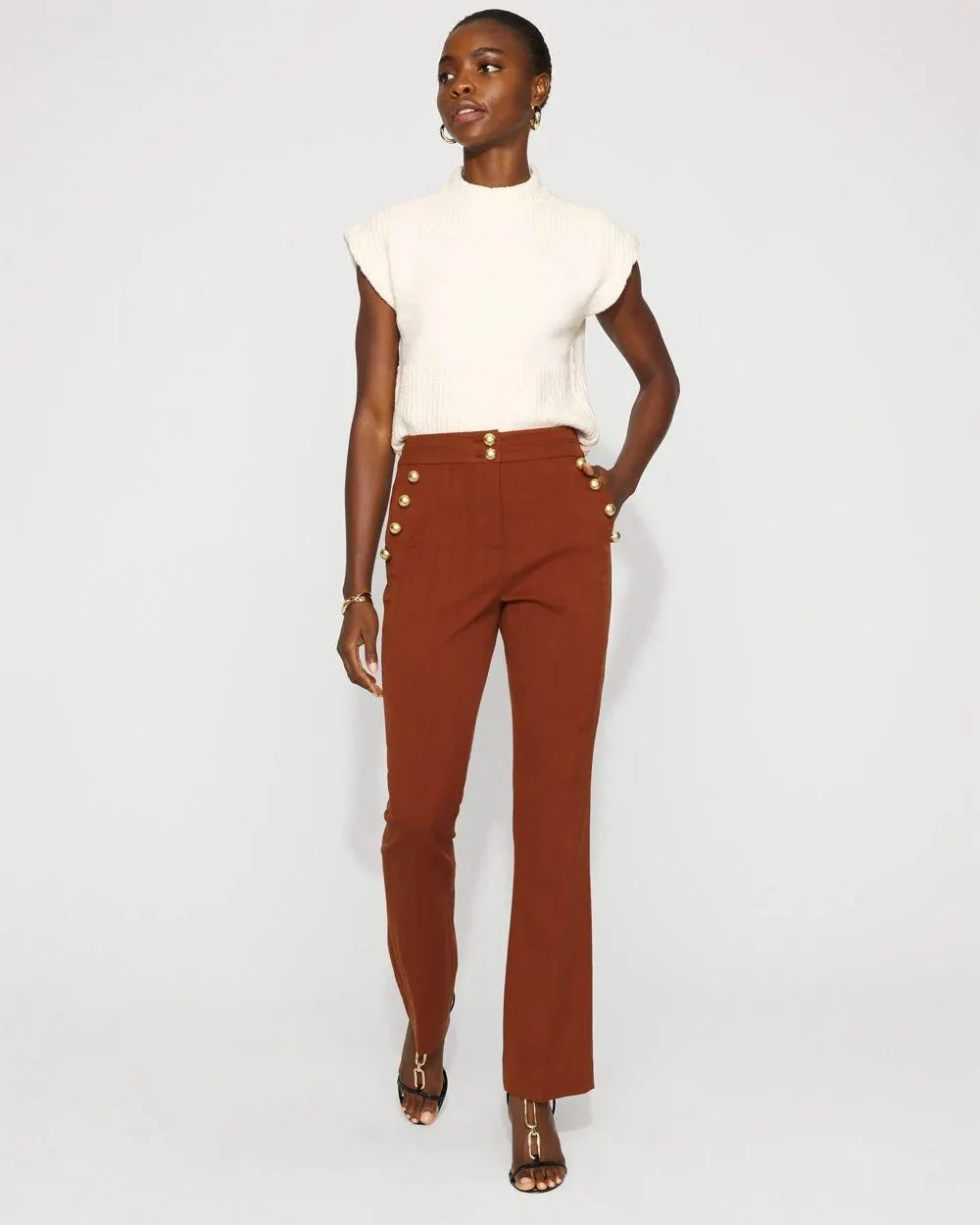 High-Rise Blake Mariner Slim Boot Pant