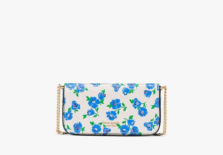 Devin Springtime Blooms Flap Chain Wallet
