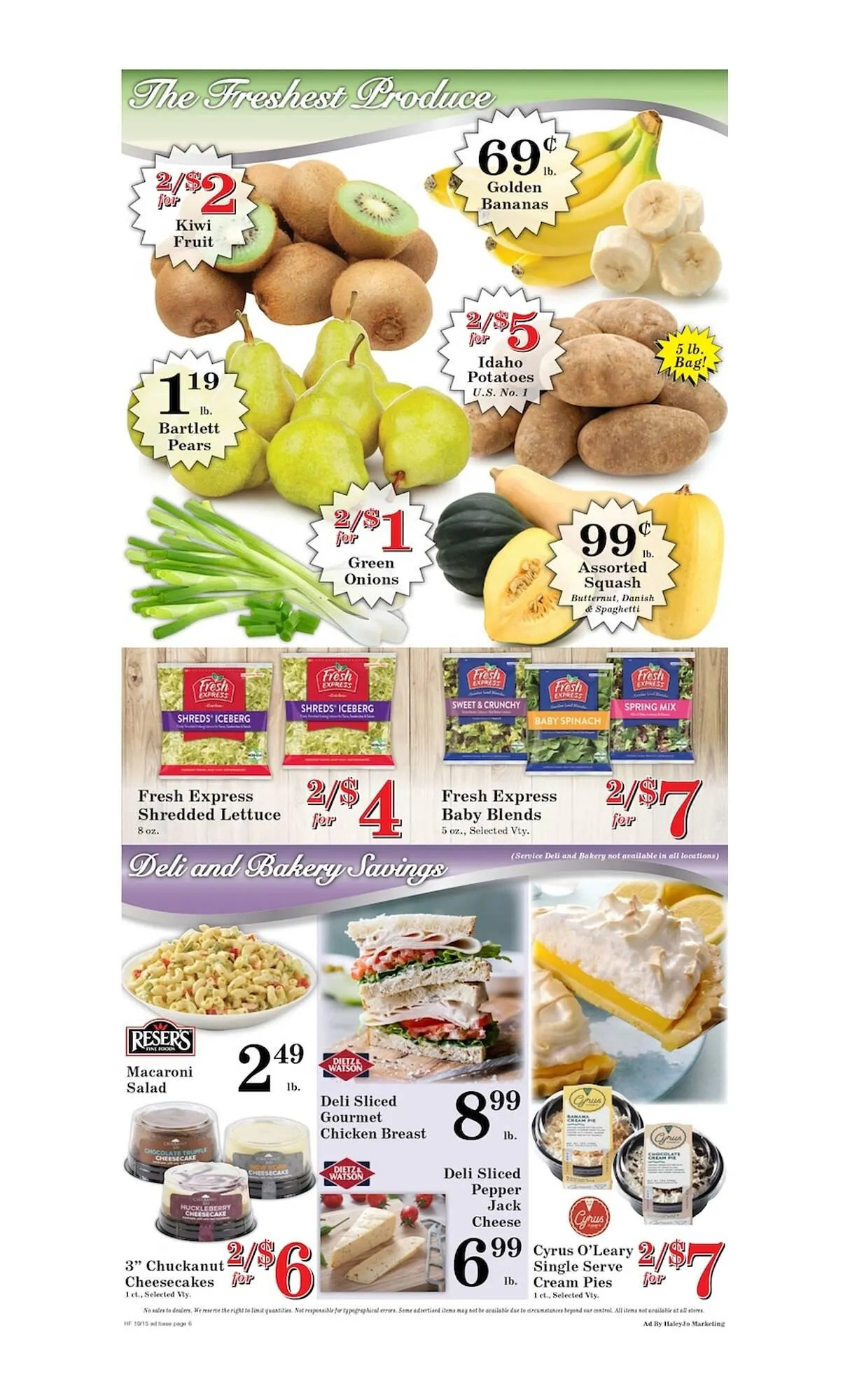 Weekly ad Harvest Foods weekly ad from October 15 to October 21 2025 - Page 6