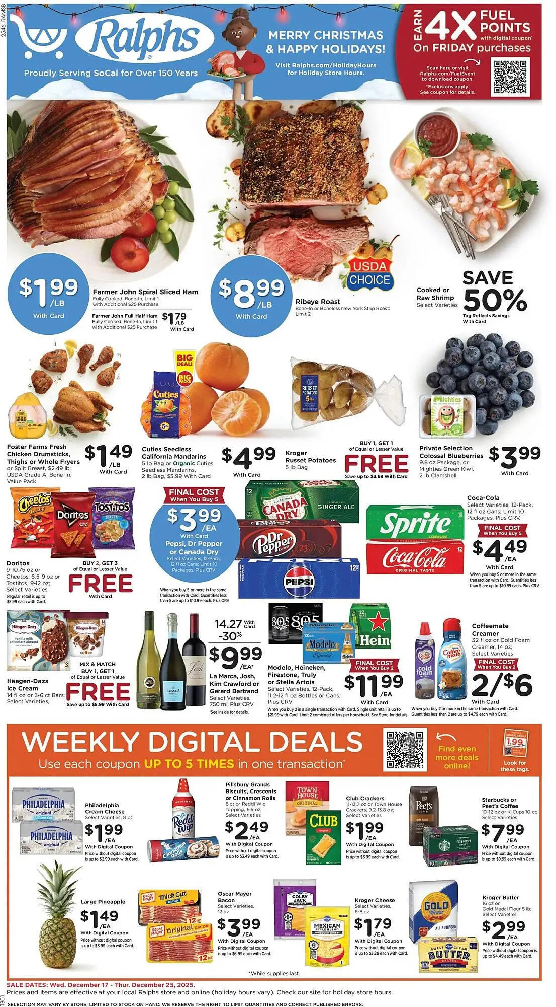 Weekly ad Ralphs weekly ad from December 17 to December 26 2025 - Page 1