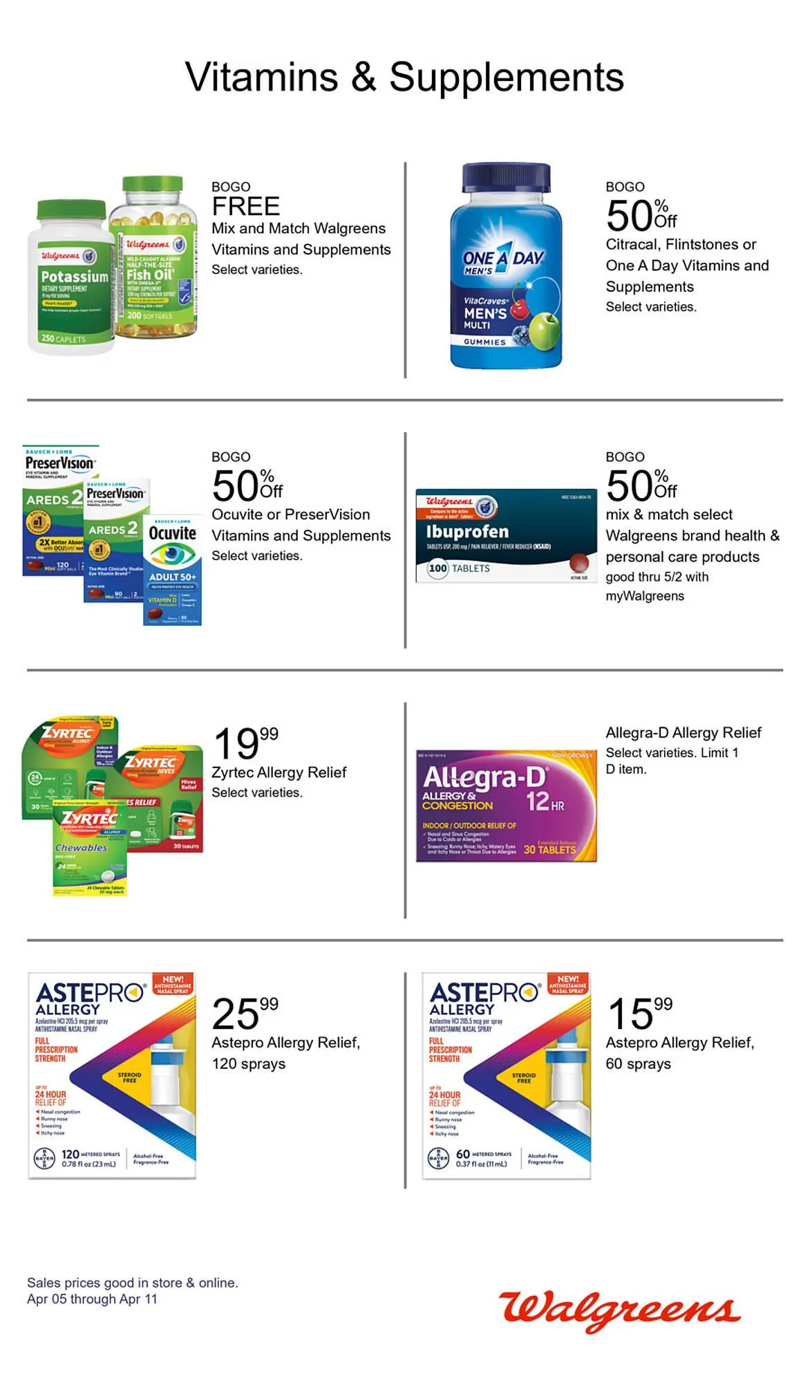 Weekly ad Walgreens weekly ad from April 5 to April 11 2026 - Page 10