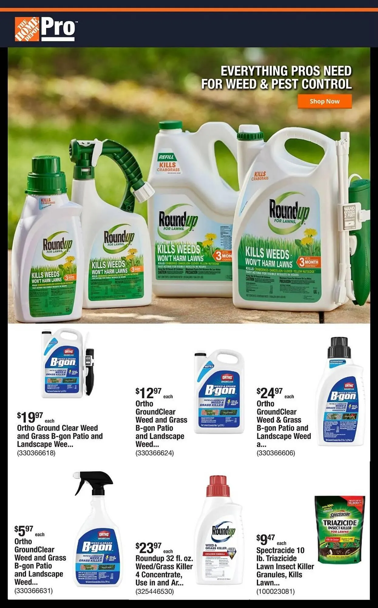 Catálogo de The Home Depot Weekly Ad 14 de abril al 21 de abril 2025 - Página 1