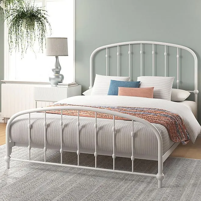 Zinus Night Therapy Bridget 50" Metal Platform Bed Frame, Assorted Colors