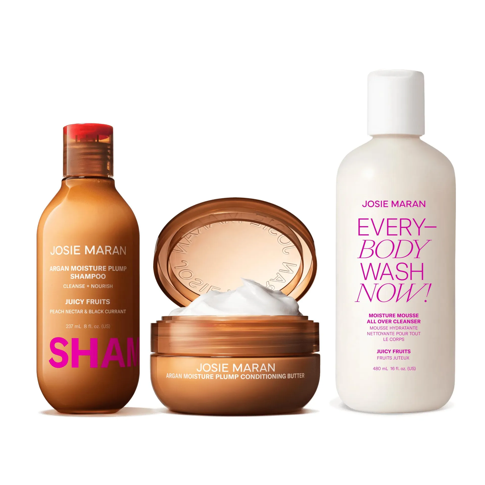 Feel Good Naked Shower Trio Set
