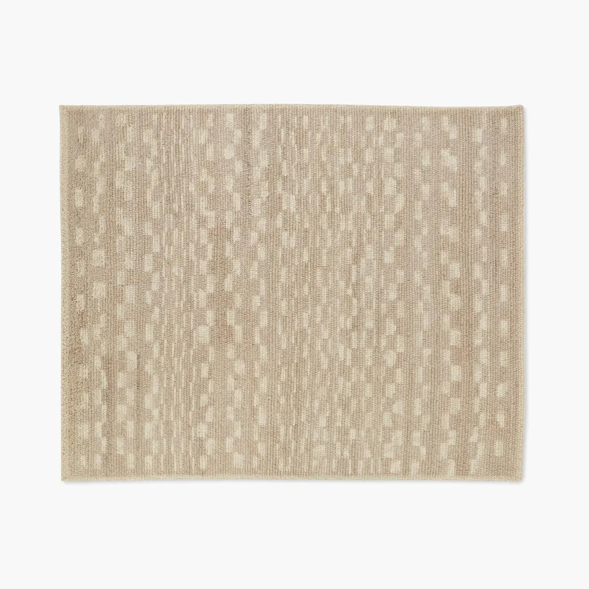Marl Handwoven Moroccan Wool Rug, Morel