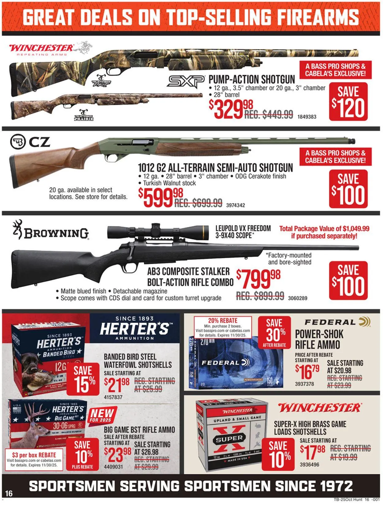 Weekly ad Cabela's Current weekly ad from September 18 to October 1 2025 - Page 25