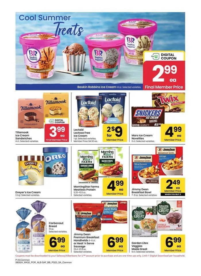 Weekly ad Albertsons - Portland - BBS from August 5 to September 8 2024 - Page 23