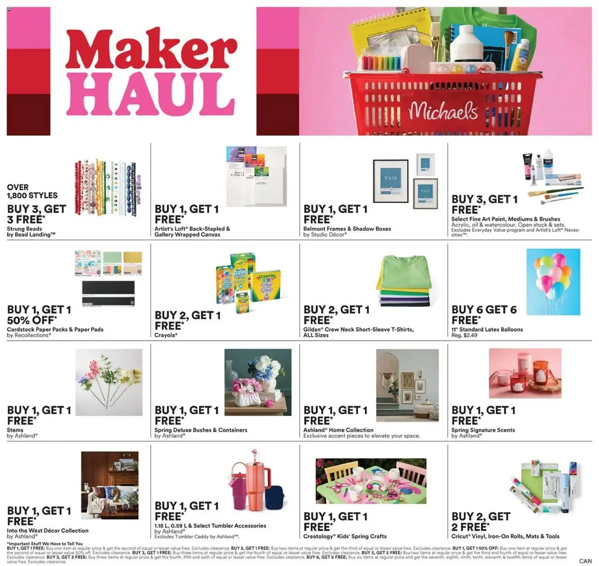 Weekly ad Michaels weekly ad from April 10 to April 17 2026 - Page 1