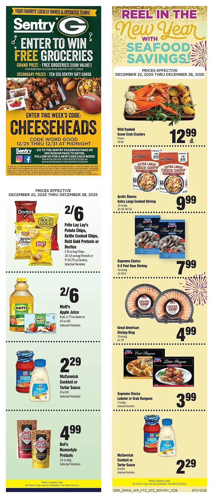 Weekly ad Sentry weekly ad from December 22 to December 28 2025 - Page 5