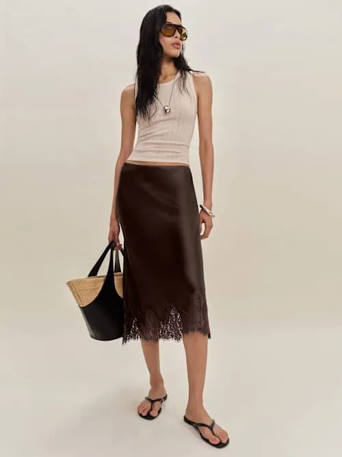 Carolina Silk Skirt