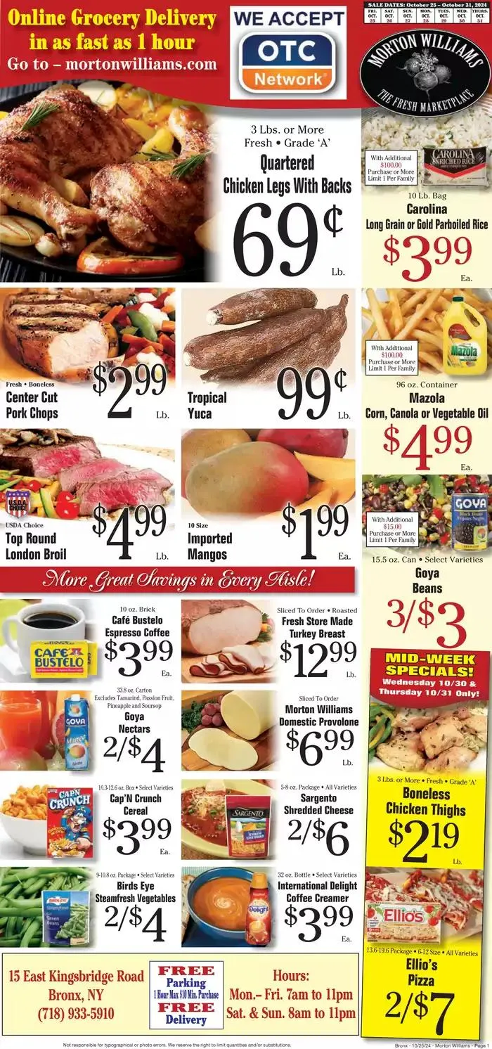 Weekly ad Top offers for smart savers from October 25 to November 8 2024 - Page 1