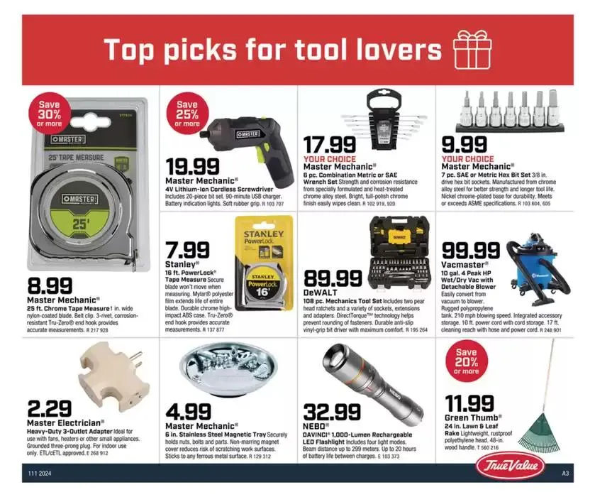 Weekly ad Exclusive deals for our customers from October 28 to November 24 2024 - Page 3