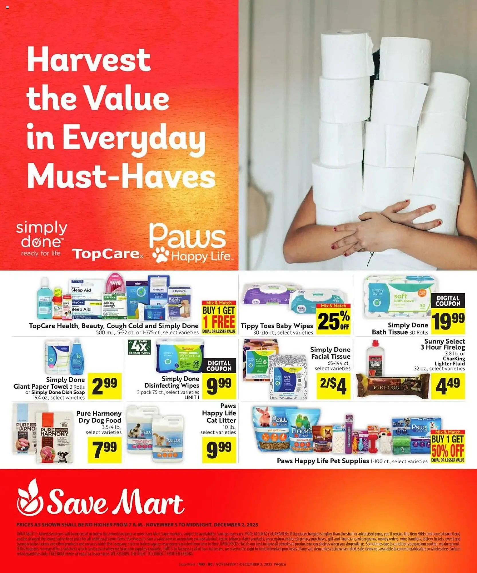 Weekly ad Save Mart weekly ad from November 5 to December 2 2025 - Page 6