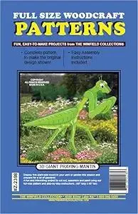 3D Giant Praying Mantis Woodworking Project Plan