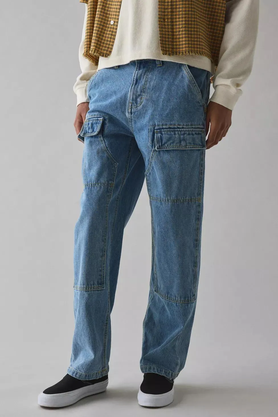 BDG Double Knee Baggy Skate Cargo Jean