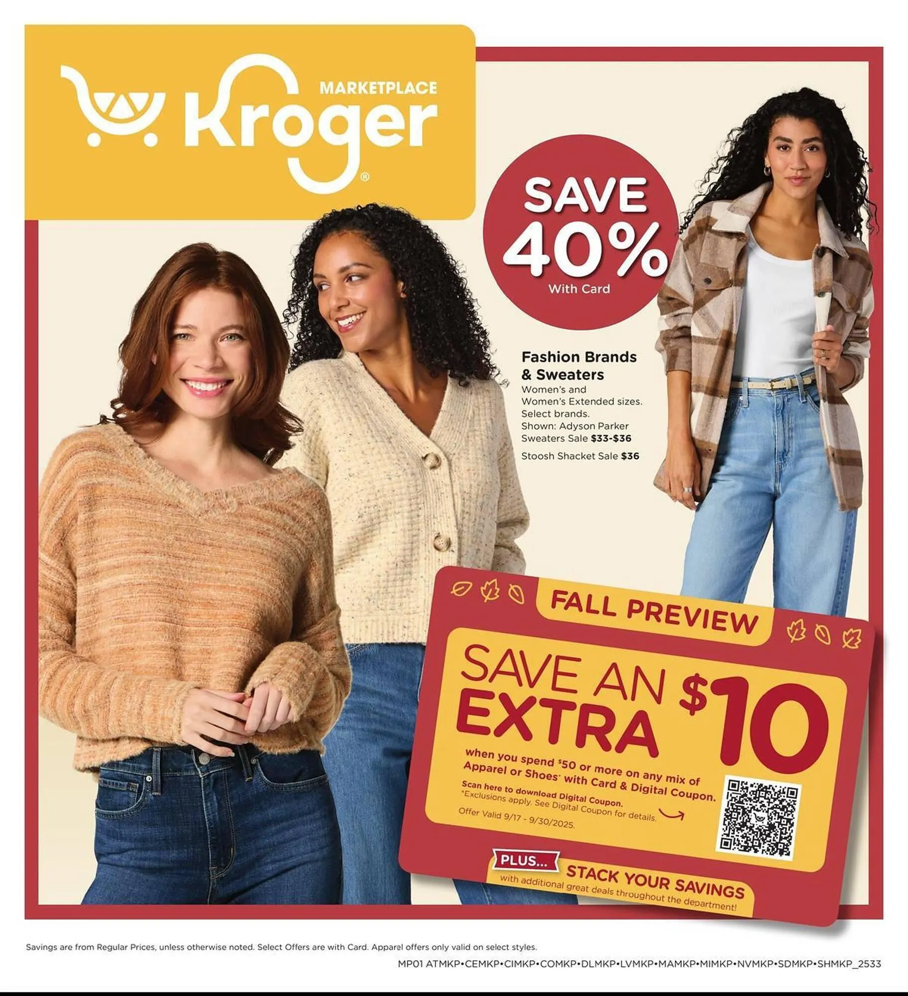 Weekly ad Kroger weekly ad from September 17 to September 23 2025 - Page 1