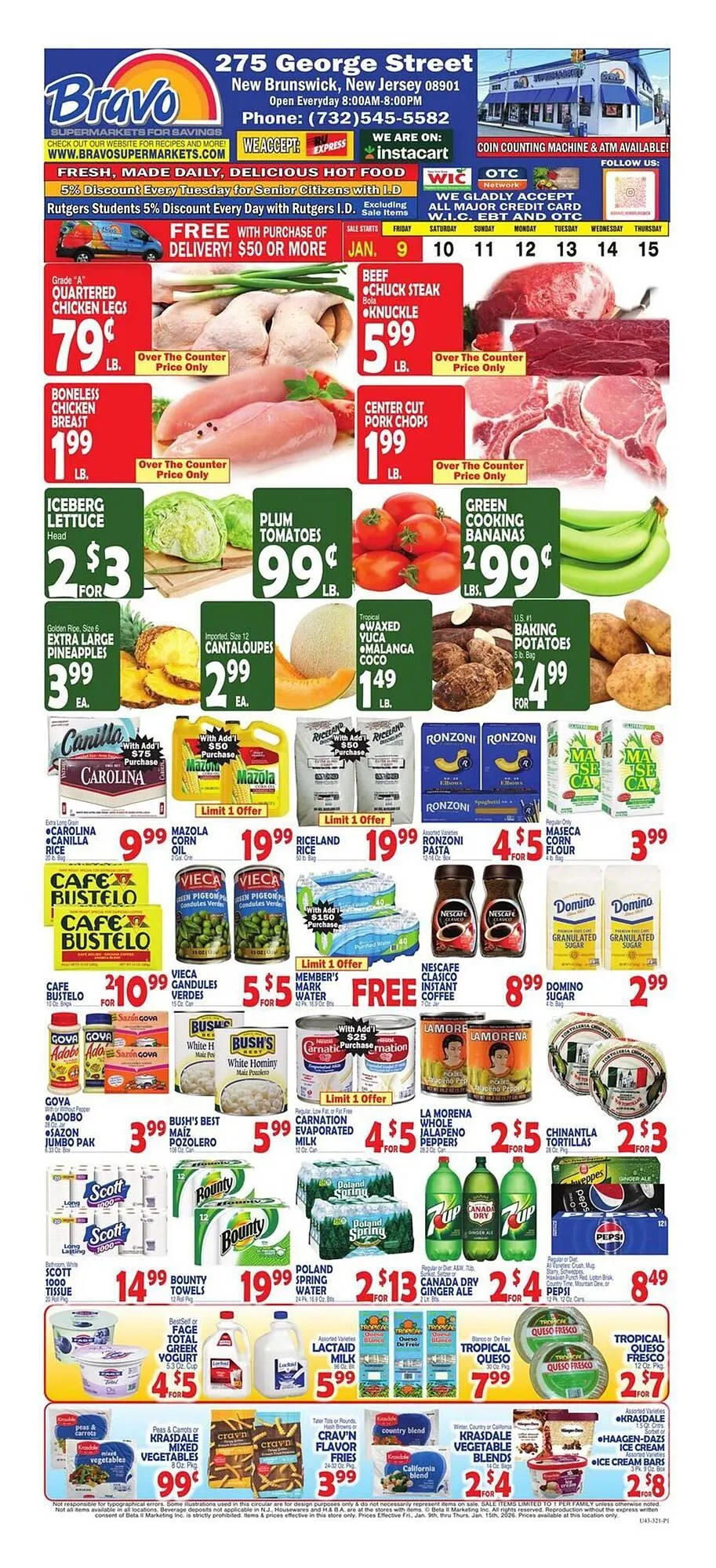 Bravo Supermarkets weekly ad - 1