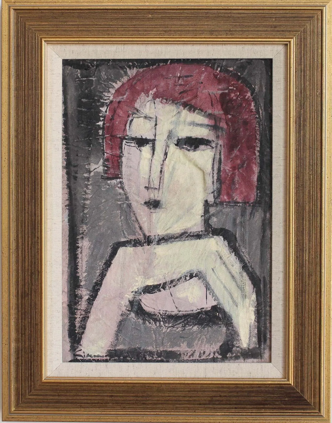 Unknown Florentine Expressions: A Portrait Series XVI (circa 1980s-90s) circa 1980s-90s