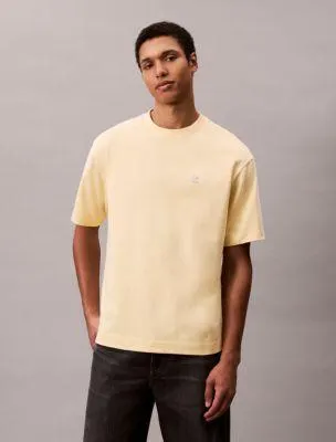 Embroidered Monogram Logo Relaxed T-Shirt