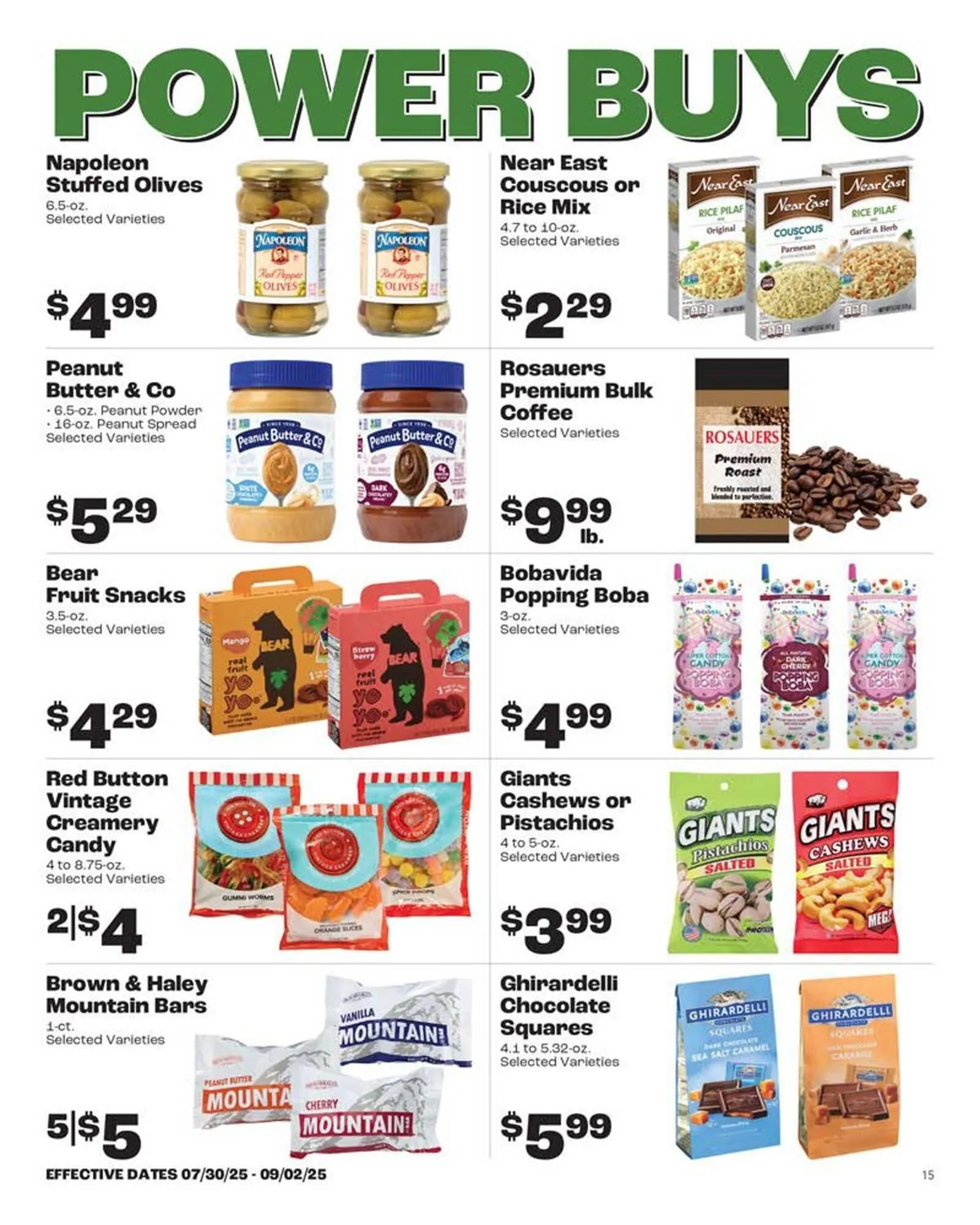 Weekly ad Rosauers Weekly Ad from July 30 to September 2 2025 - Page 15