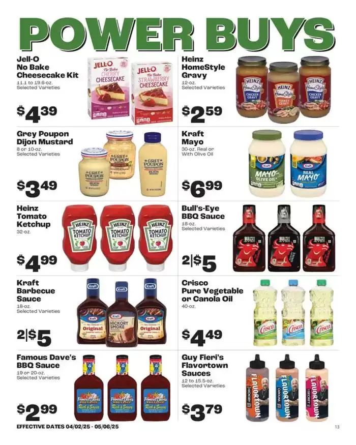 Weekly ad Rosauers Monthly Power Buys from April 2 to May 6 2025 - Page 13