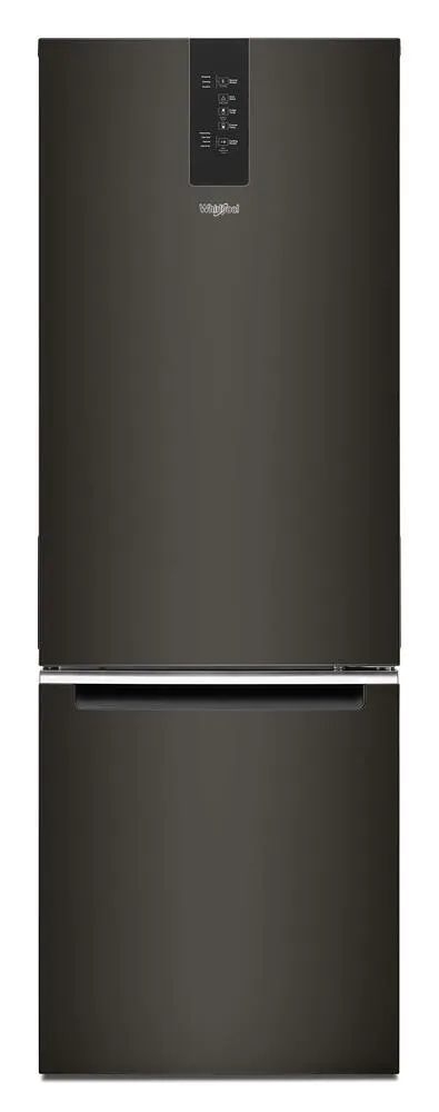 Whirlpool® 12.9 cu.ft. Black Bottom-Freezer Counter Depth Refrigerator