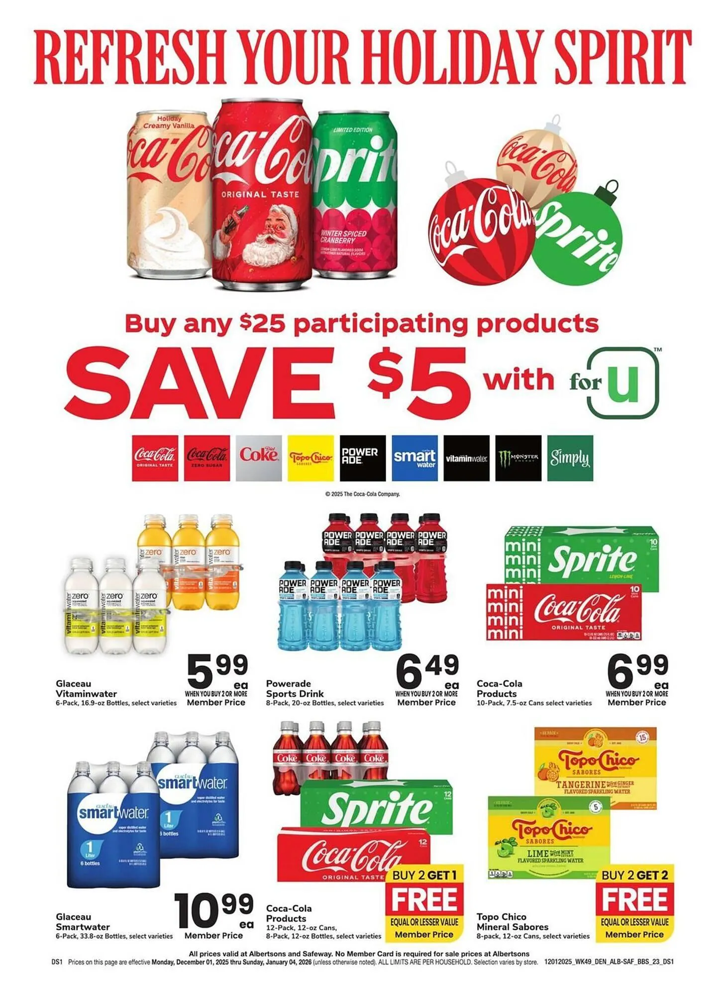 Weekly ad Albertsons weekly ad from December 1 to January 4 2026 - Page 23