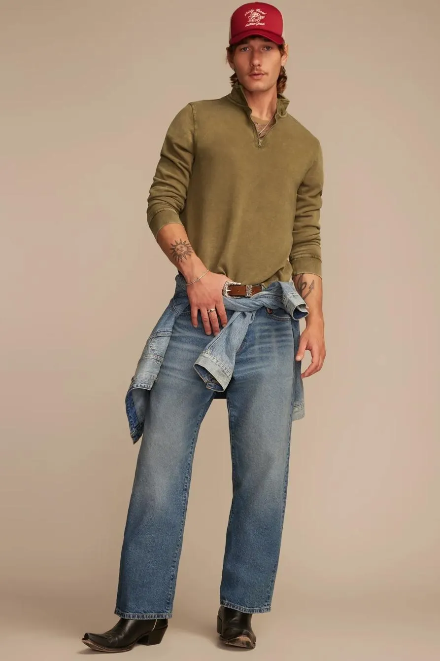 cole hauser quarter zip sweatshirt