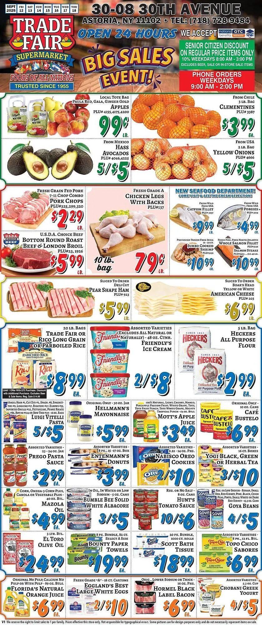 Weekly ad Trade Fair Supermarket weekly ad from September 12 to September 18 2025 - Page 1