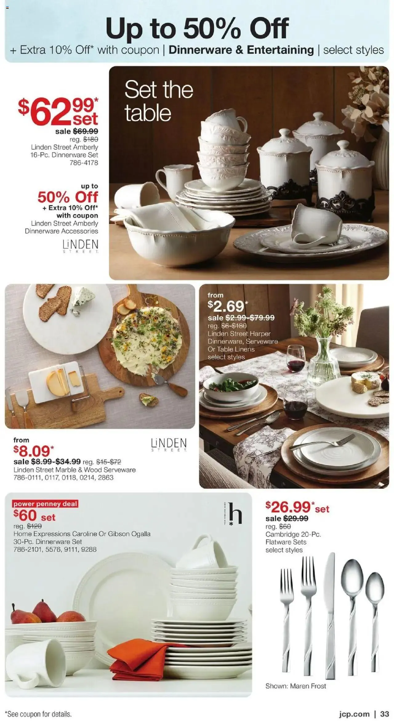 Weekly ad JCPenney Memorial Day Home Sale from May 1 to May 26 2025 - Page 32