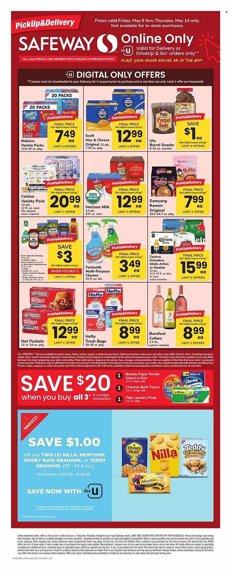 Weekly ad Safeway weekly ad from May 8 to May 14 2026 - Page 1