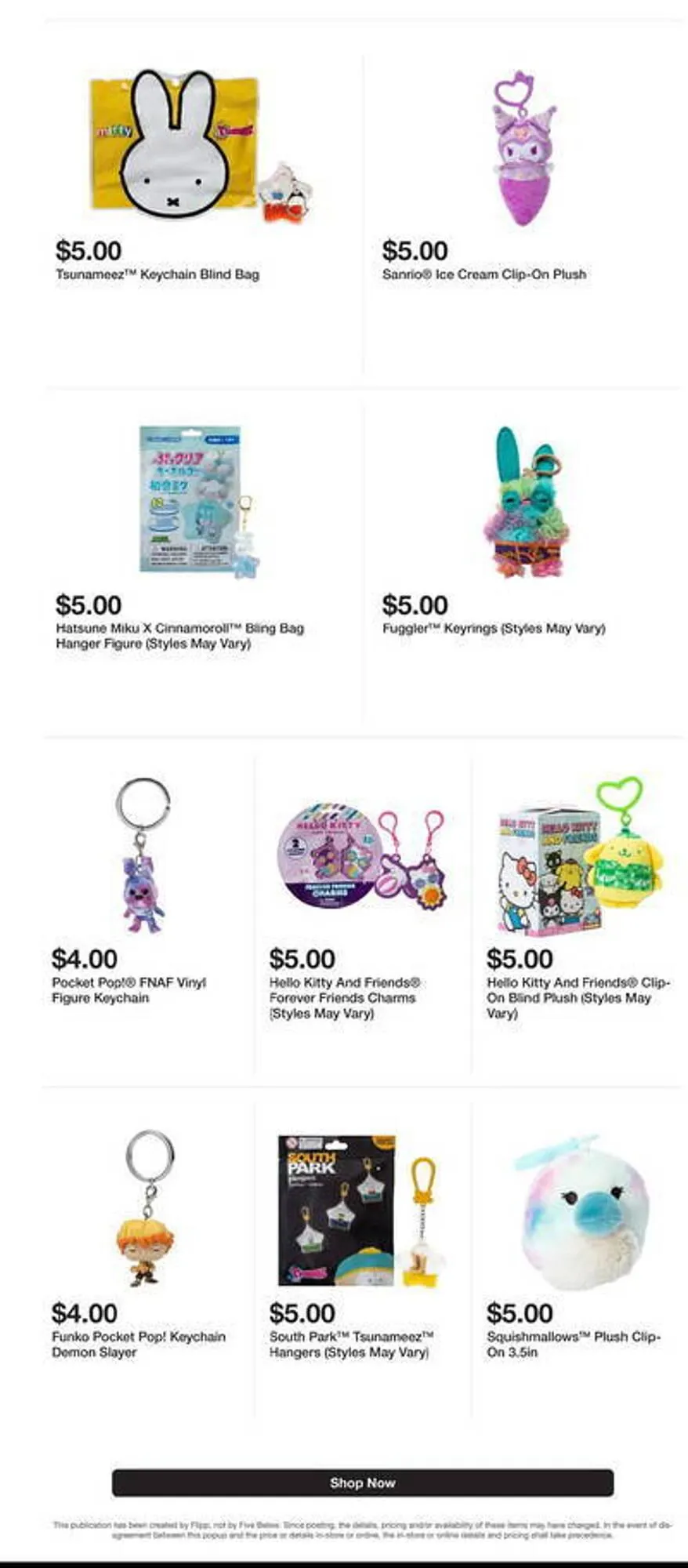 Weekly ad Five Below Weekly Ad from May 6 to May 12 2025 - Page 9