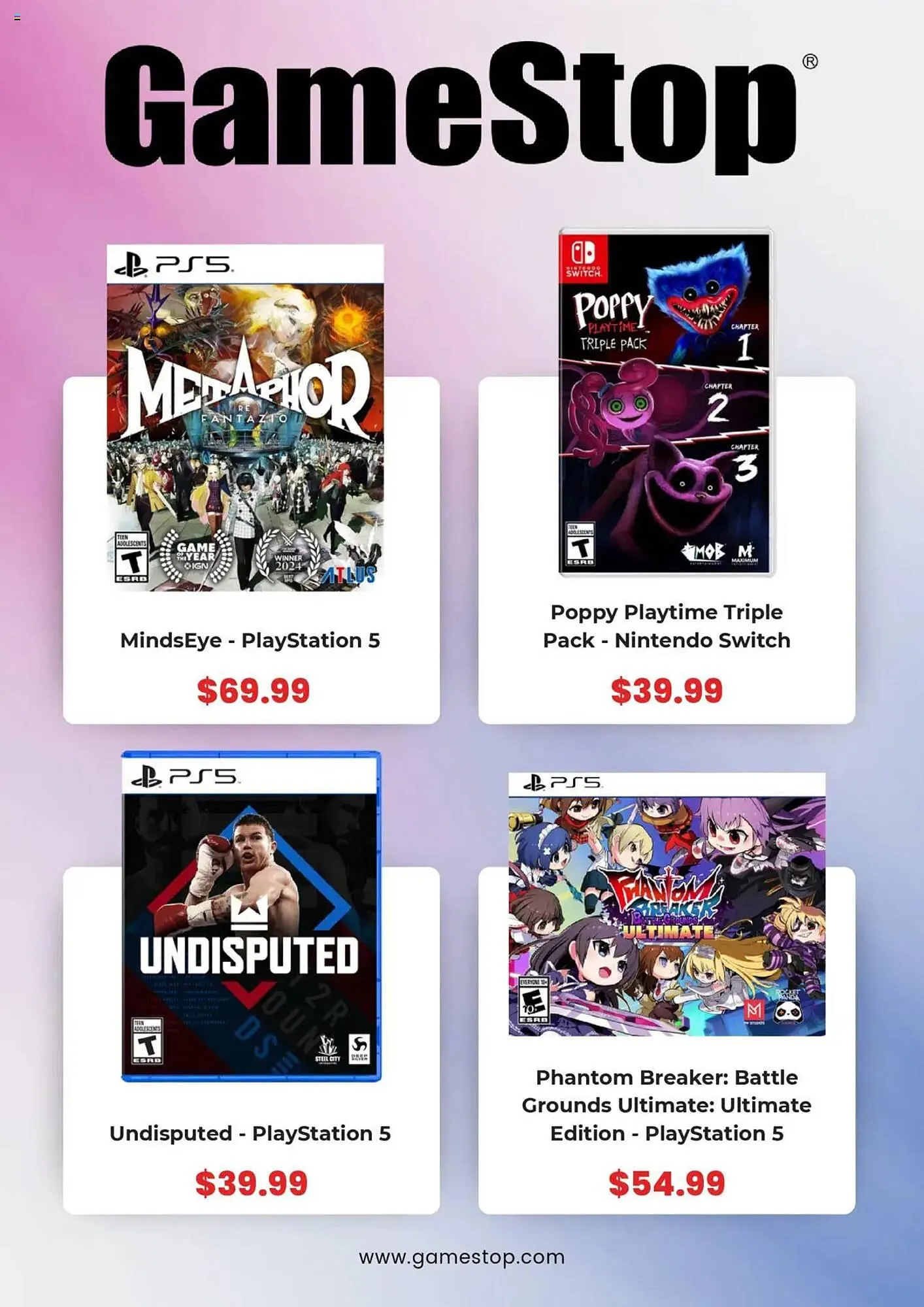 Weekly promotion Game Stop weekly ad spanning from September 29 to October 21 2025 - Page 5 for Catalogue 365