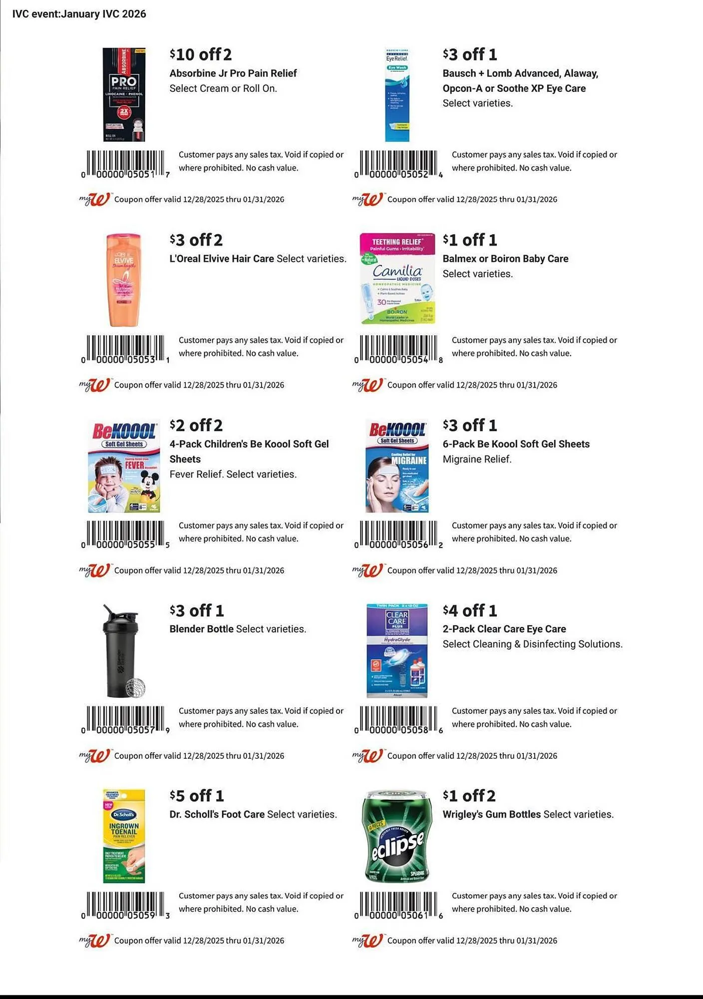 Weekly ad Walgreens weekly ad from December 28 to January 31 2026 - Page 2