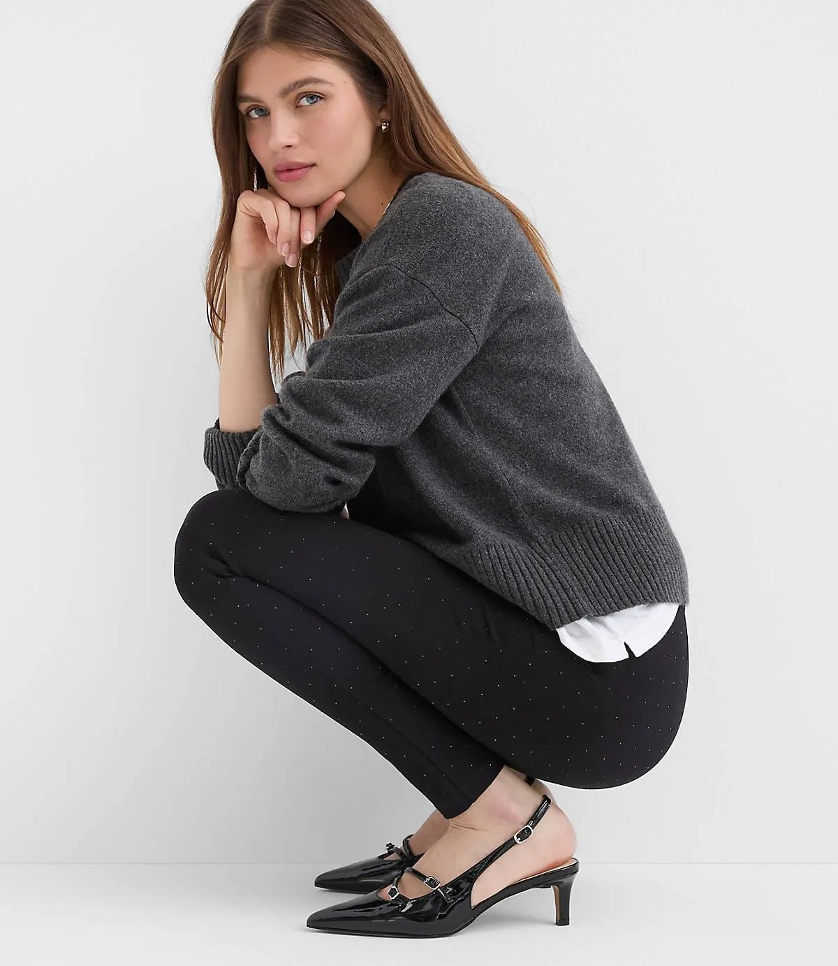 Crystal Leggings in Ponte