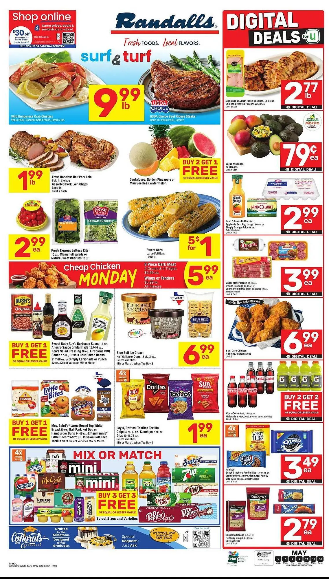 Weekly ad Randalls weekly ad from May 6 to May 12 2026 - Page 3