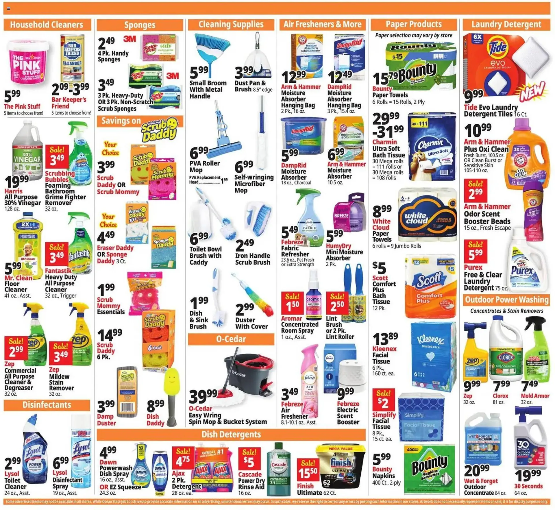 Weekly ad Ocean State Job Lot flyer from May 7 to May 13 2026 - Page 20